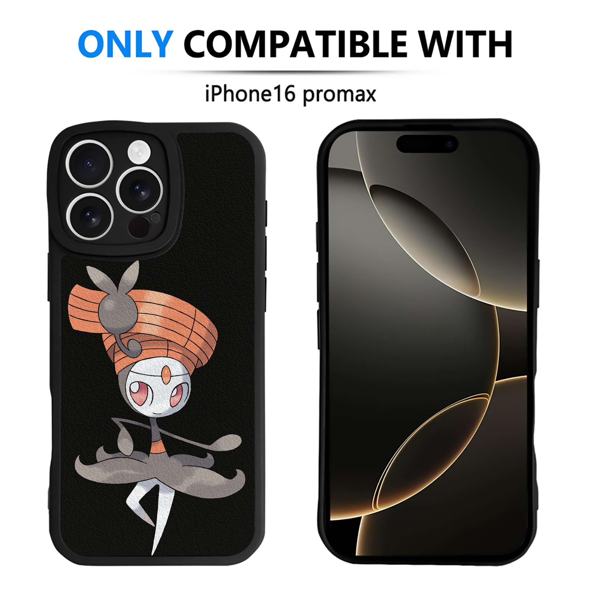 （画像用） ポケットモンスター Pokémon 【iPhone 16シリーズ対応】シリコンスマホケース（レザー調） 材質：シリコン